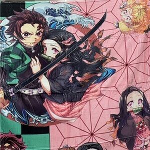 Anime demon slayer, flea blanket